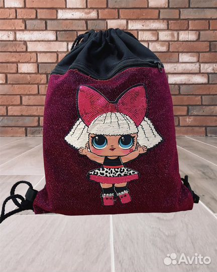 Сумка для сменной обуви/ Мешок для сменки