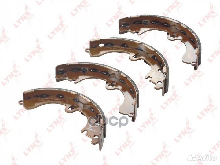 Колодки тормозные барабанные зад 1,151 BS75