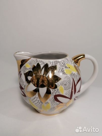 Чайник и молочник фарфор лфз СССР