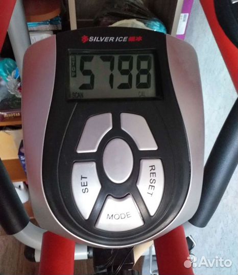 Эллиптический тренажёр 2в1 с велотренажером