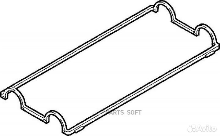 Elring 166070 Прокладка клапанной крышки