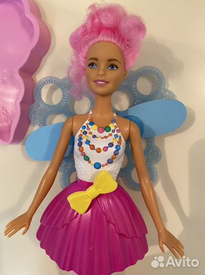 Кукла Barbie dreamtopia фея мульные пузыри