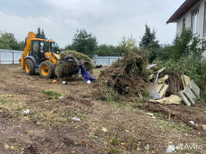 Благоустройство. Расчистка участка в Голицыно