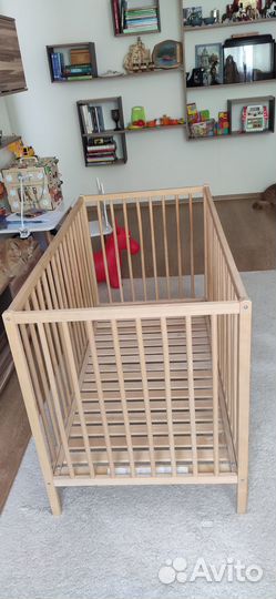 Кроватка Икеа с матрасом