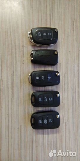 Корпус ключа Hyundai,KIA,Opel,VW,BMW,Chevrolet