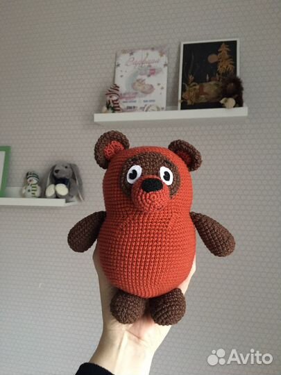 Мягкая игрушка Винни Пух ручная работа