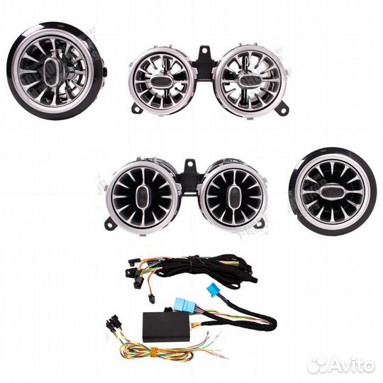 Воздуховоды салона c подсветкой Mercedes E-213