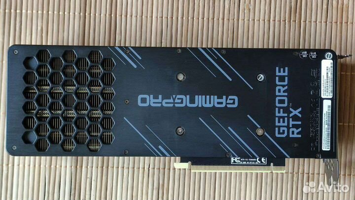 Palit geforce RTX 3070 GamingPro OC на гарантии
