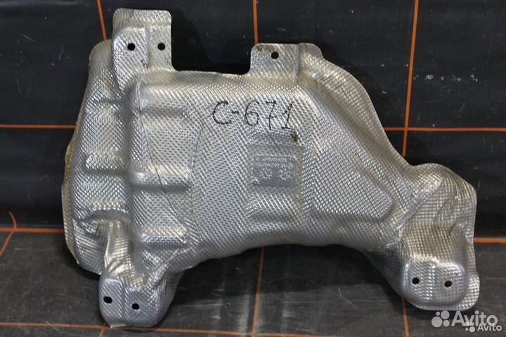 Экран глушителя теплозащитный - Renauit Megane