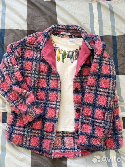 Вещи на девочку Кофта, футболка и юбка