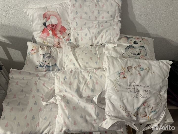 Бортики в кроватку