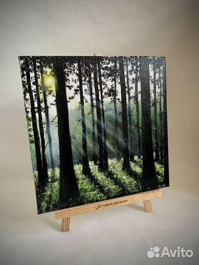 Картина акрилом на холсте