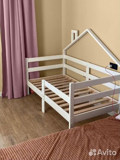 Кроватка Терем Инк высокий борт для малыша из масс