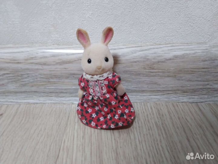 Sylvanian families семья кроликов