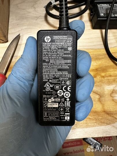 Блок питания для ноутбука HP