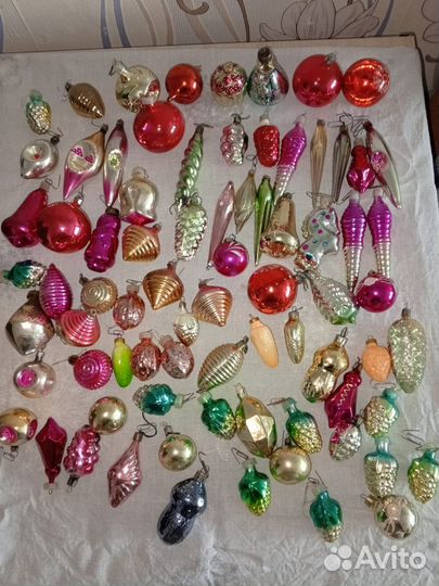 Елочные игрушки СССР