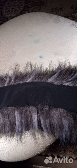 Меховой воротник на капюшон