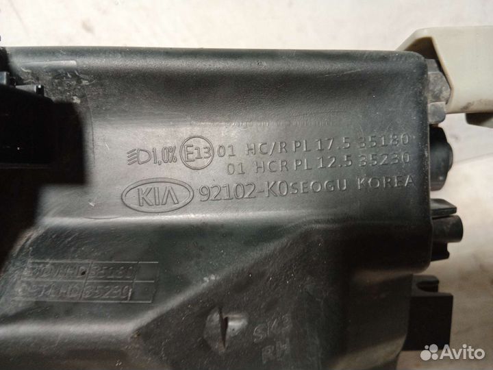 Фара птф, правая Kia Soul 3 2019-2022