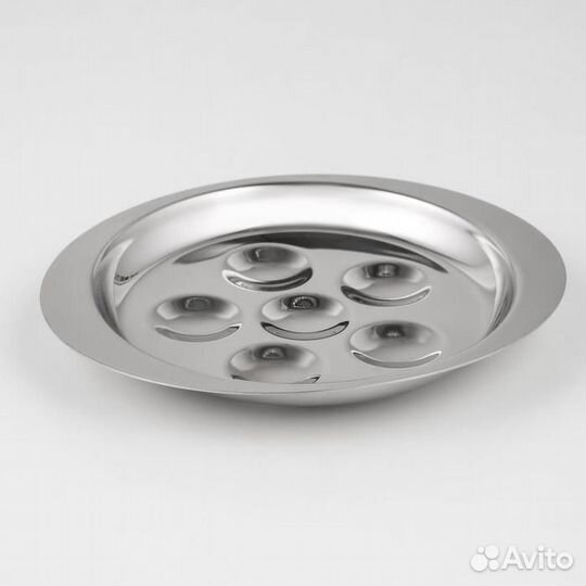 Подставка из нержавеющей стали для яиц, d17,5 см