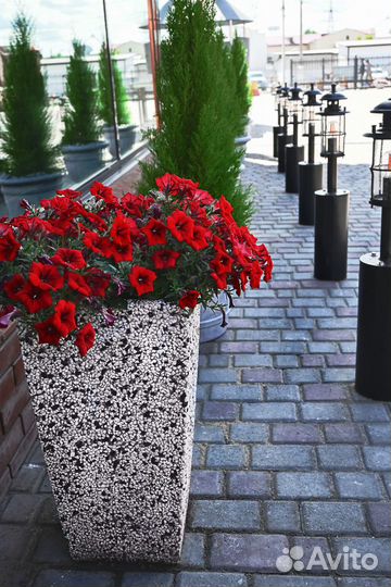 Уличные вазоны (цветники)