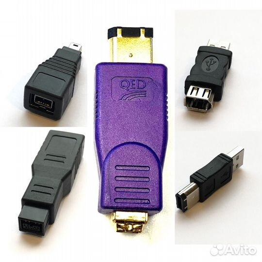 FireWire кабели переходники контроллер iEEE1394