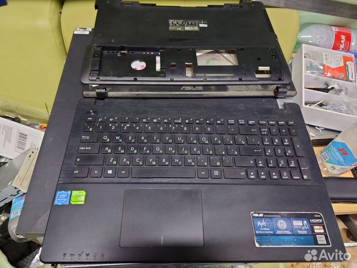 Asus x552m корпус ноутбука
