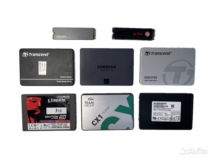 Твердотельные накопители SSD и жесткие диски HDD