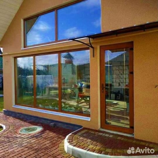 Пластиковые окна. остекление коттеджей