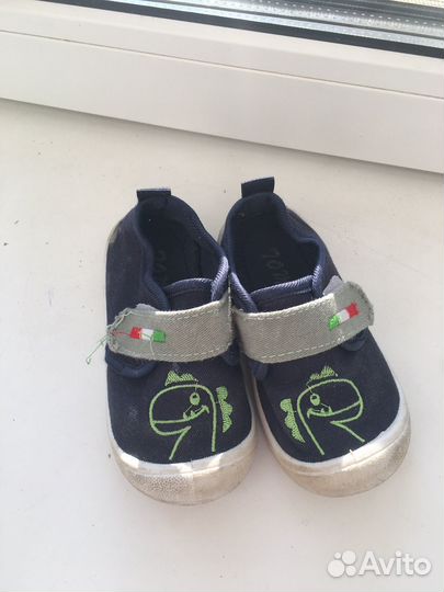 Кеды босоногие летние, текстильные