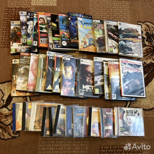 Диски с играми на пк