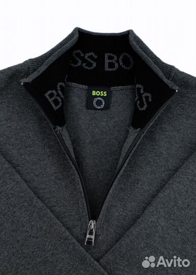 Джемпер на молнии Hugo Boss (143-0168) (L, Серый)