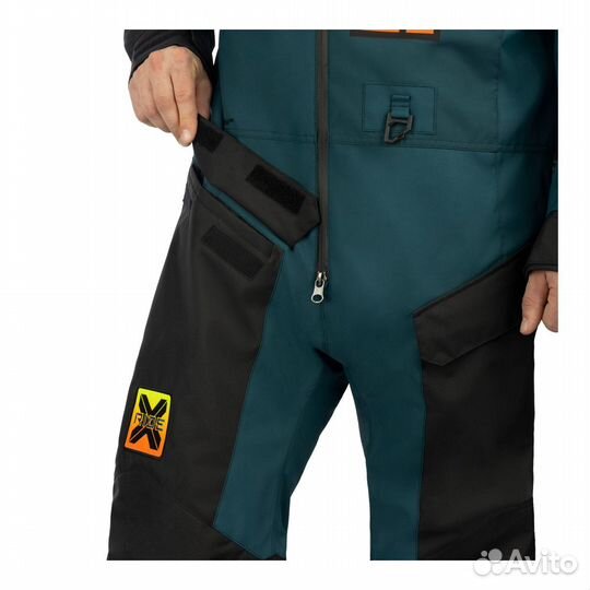 Комбинезон FXR Recruit без утеплителя Black/Drk St