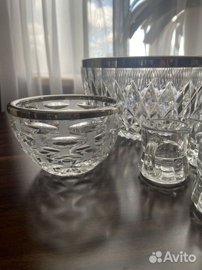 Набор посуды Хрусталь