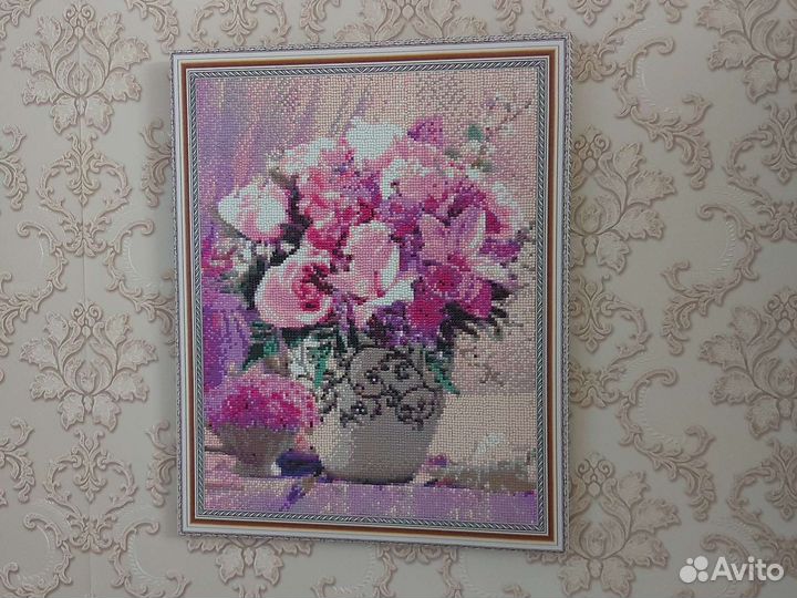 Алмазная мазаика готовая работа