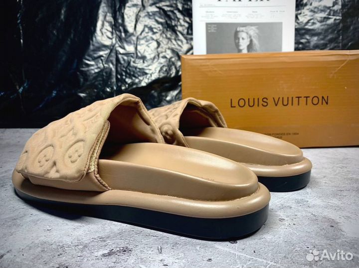 Сланцы женские louis vuitton