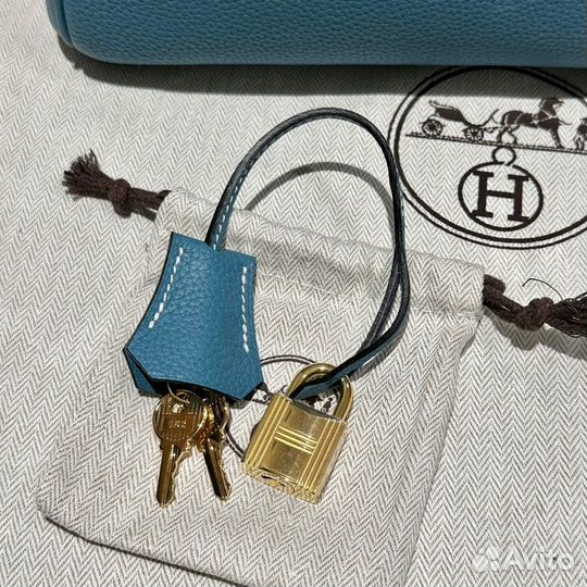 Сумка Hermes Birkin 25 см 18к Bleu Jean в наличии