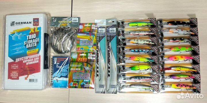 Подарочный набор воблеров для троллинга German