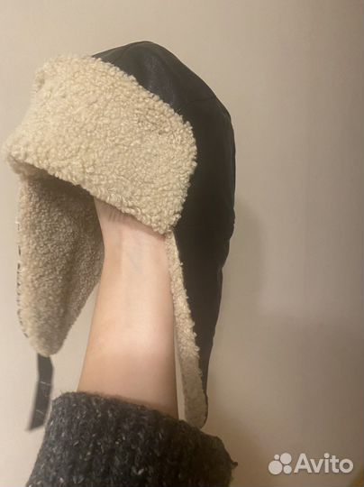 Шапка ушанка женская