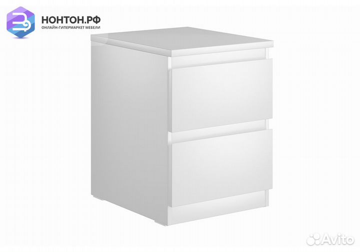 Тумба прикроватная Мальта 1 белая