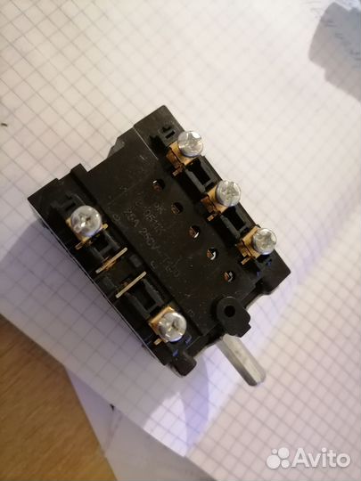 Переключатель для электроплиты