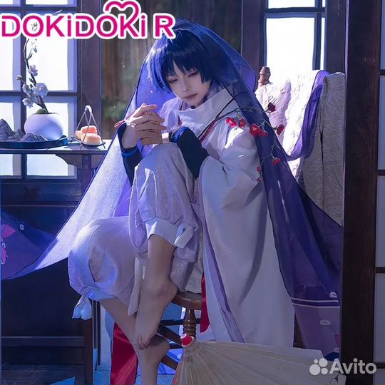 Косплей Скарамучча — геншин импакт