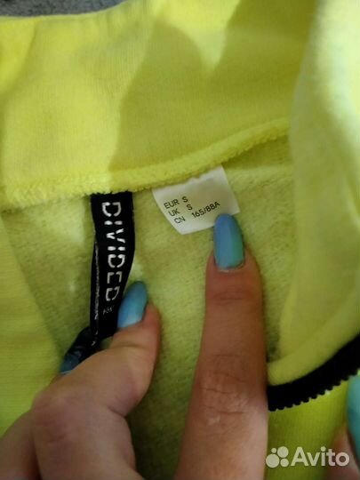 Укороченная толстовка h&m