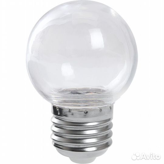 Лампа светодиодная LB-37 E27 1W 2700K теплый 38119