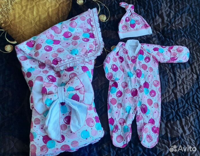 Конверт на выписку для девочки