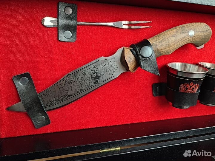 Кизлярский нож в ножнах, 65х13