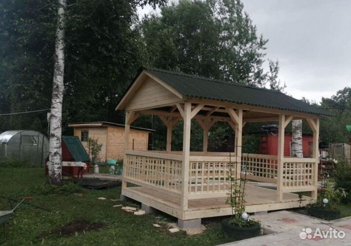 Летняя беседка