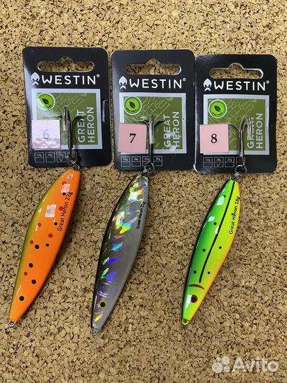 Блесна westin Great Heron, 13,18,22,32 g(оригинал)