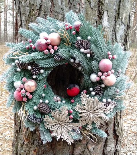 Венок новогодний, ёлочка