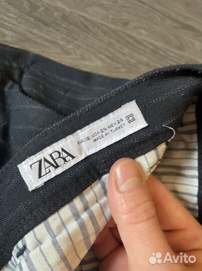 Брюки zara мужские