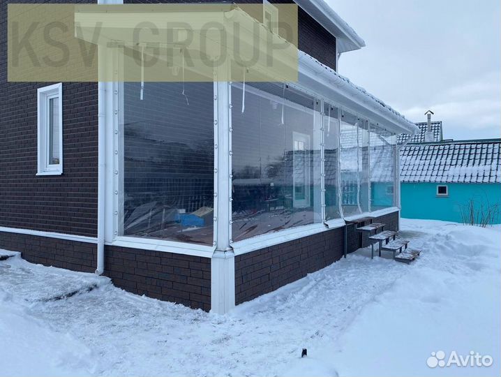 Мягкие окна на террасу